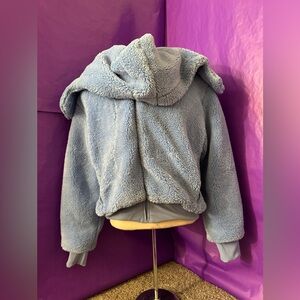Alo Foxy Sherpa Jacket in Marina